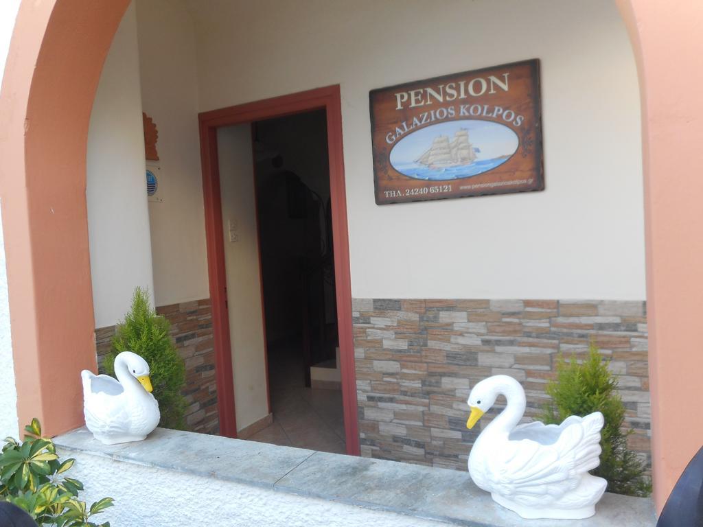 Pension Galazios Kolpos ปาติติริ ภายนอก รูปภาพ